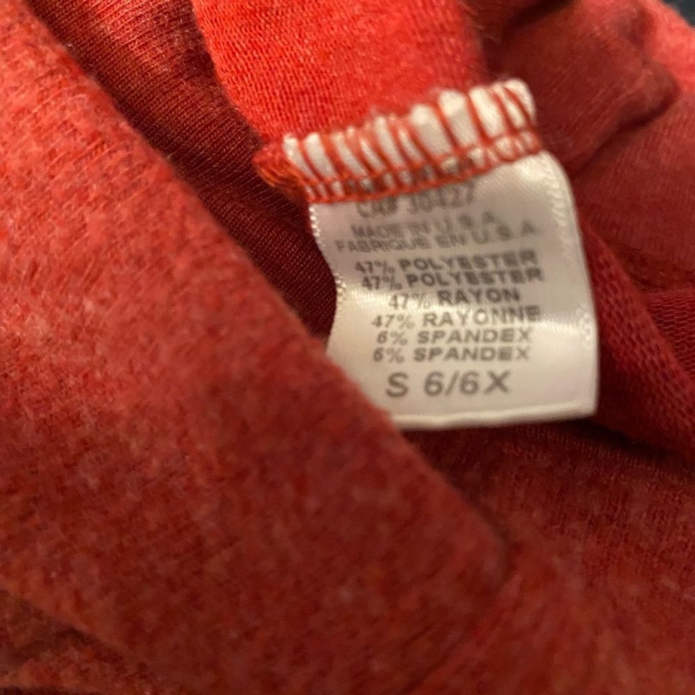 Wildfox Kids Bright Christmas Red Sweater Size 7/8 - Picture 8 of 8